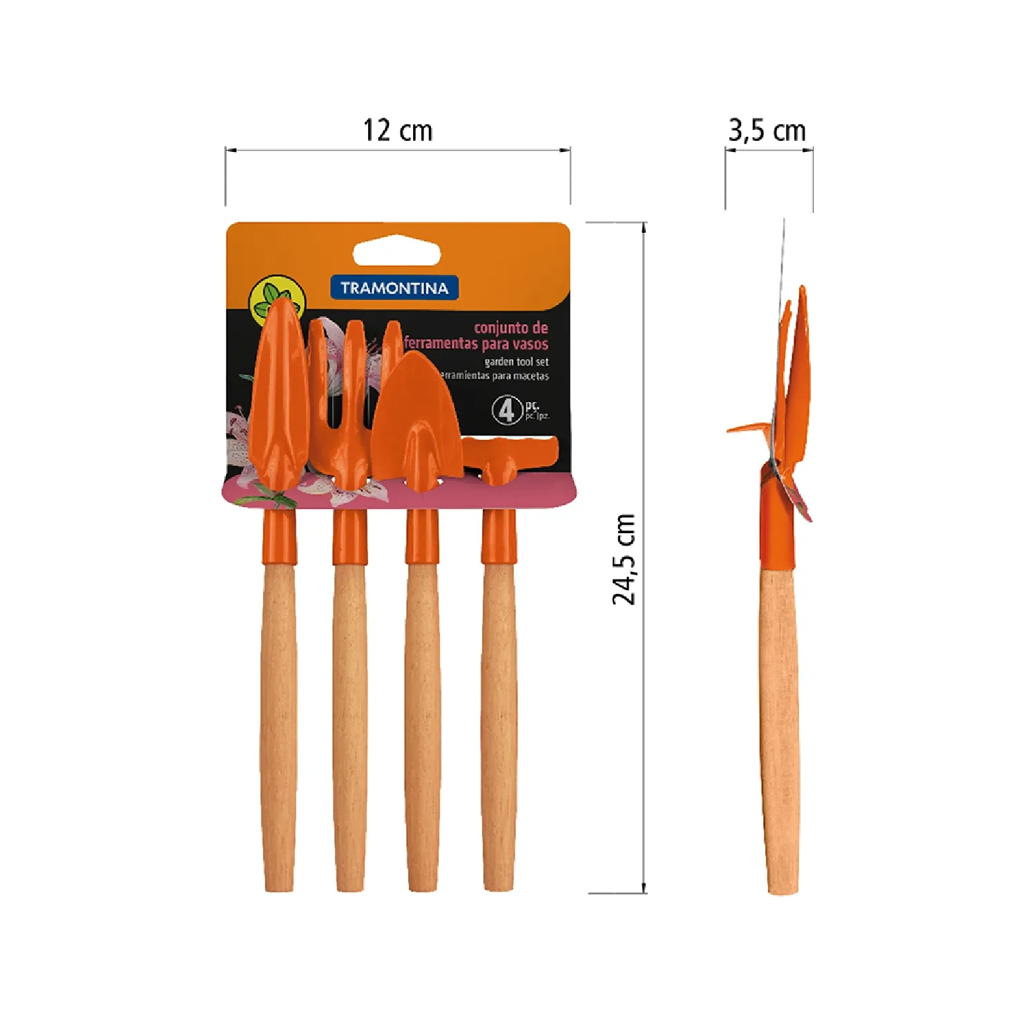 Conjunto para Jardinagem Tramontina